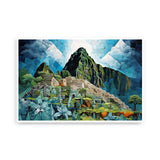 Poster - Macchu Pichu - paysage