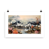 Retour hivernal - poster paysage