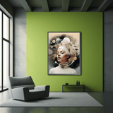 Spaces - Poster portrait art abstrait